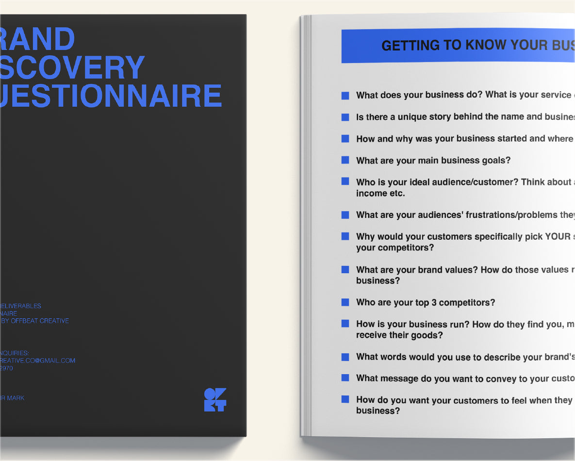Brand Discovery Questionnaire