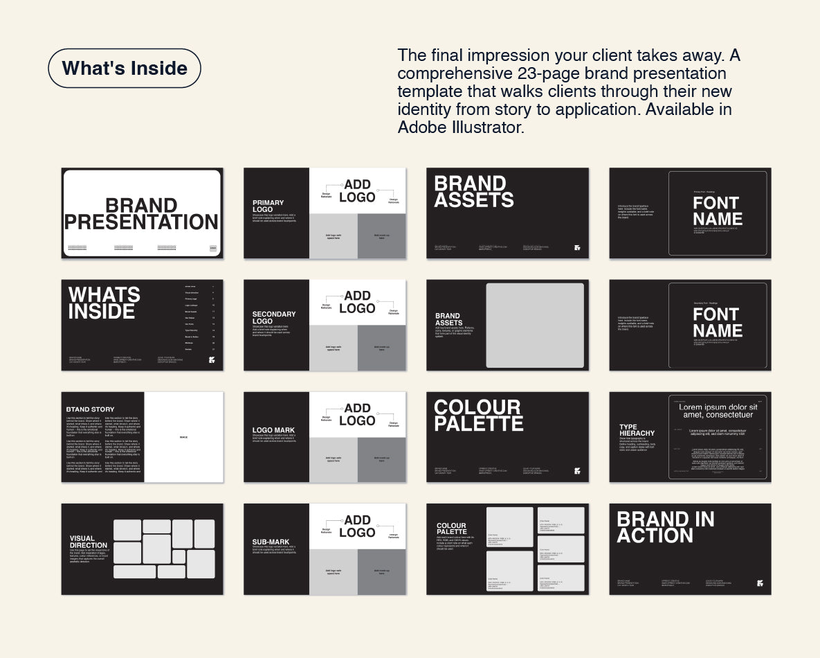 Brand Presentation Template