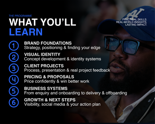 6-Week Brand Design Mentorship